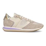 Philippe Model Sneakers Trpx Running Beige, Dam