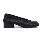 Maison Margiela Svarta Ballerina Skor Black, Dam