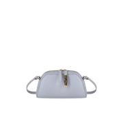 Furla Pastellblå Läder Crossbody-väska Blue, Dam