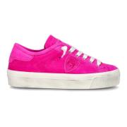 Philippe Model Sneakers Paris Haute Tennis Pink, Dam