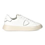 Philippe Model Sneakers Temple Tennis White, Herr