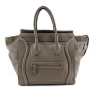 Celine Vintage Pre-owned Tyg handvskor Gray, Dam