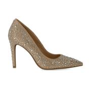 Michael Kors Alina Flex Pumps med guld-nitar Yellow, Dam