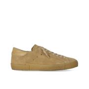 Philippe Model Beige Sneaker med Mockainsatser Beige, Herr