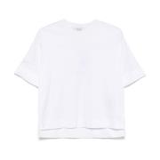 Max Mara Ren Vit T-shirts och Polos White, Dam