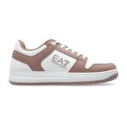 Emporio Armani EA7 Sneakers gjorda av ekoskinn Pink, Dam