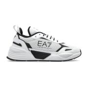 Emporio Armani EA7 Sportskor med logotyp White, Herr