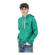 Tommy Hilfiger Grön Hoodie Tröja Casual Vår Sommar Green, Herr