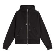 Carhartt Wip Mysig Hooded Eldon Sweat Jacket Black, Herr