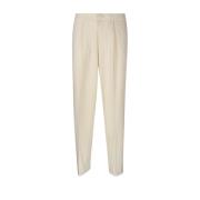 Bonsai Rafia Loose Fit Pant White, Herr