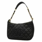 Chanel Vintage Pre-owned Laeder chanel-vskor Black, Dam