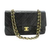 Chanel Vintage Pre-owned Laeder chanel-vskor Black, Dam