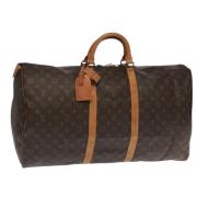 Louis Vuitton Vintage Pre-owned Canvas handvskor Brown, Dam