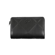 Calvin Klein RFID-skyddad plnbok med dragkedja Black, Dam