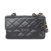 Chanel Vintage Pre-owned Laeder chanel-vskor Black, Dam