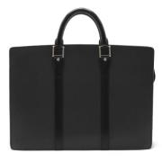 Louis Vuitton Vintage Pre-owned Laeder louis-vuitton-vskor Black, Herr