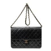 Chanel Vintage Pre-owned Laeder chanel-vskor Black, Dam