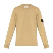 Stone Island Tröja med rund halsringning Beige, Herr