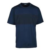 Herno Tshirt Blue, Herr