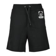 Moschino Bomull Elastan Bermuda Underkläder Shorts Black, Herr