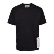 Amaránto Bomull T-shirt Black, Herr