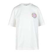 Etro Bomull T-shirt White, Dam