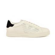 Emporio Armani Gummisula Sneakers White, Herr