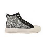 Michael Kors Stiliga Sneakers med Gummisula Black, Dam