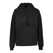 Calvin Klein Jeans Bomullsblandning Sweatshirt Black, Dam