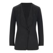 Giorgio Armani Stiliga Blazers för en Chic Look Black, Dam