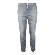 Closed Klassiska Bomull Elastan Jeans Gray, Herr