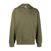 Diesel Hoodies Green, Herr