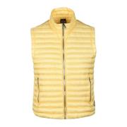 Colmar Puffer Vest med Nylon Skal Yellow, Dam