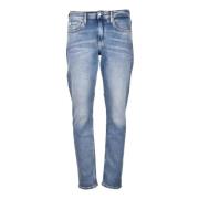 Calvin Klein Jeans Klassiska Denim Jeans Blue, Herr