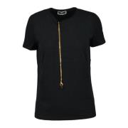 Elisabetta Franchi Tshirt Black, Dam