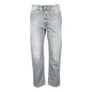 Dondup Bomulls Jeans Gray, Dam