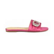 Guess Stilren Sandal med Gummisula Pink, Dam