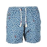 MC2 Saint Barth Polyester Boxer Badkläder Blue, Herr