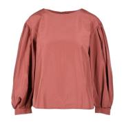 Max Mara Weekend Elegant Blus i Olika Färger Red, Dam