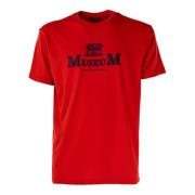 Museum Herr Erik Rund Hals T-shirt Red, Herr