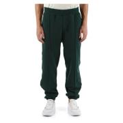 Tommy Hilfiger Sportiga bomulls sweatpants med sidestripor Green, Herr