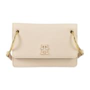 Tommy Hilfiger Stilig PU-väska Beige, Dam