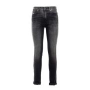 Diesel Dam Denim Jeans Gray, Herr