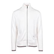 Tommy Hilfiger Stilig Cardigan med Bomull och Siden White, Herr