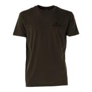 Museum Herr Crew Neck T-shirt JIM Modell Green, Herr