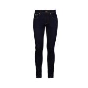 Versace Jeans Couture Enfärgade Skinny Jeans Blue, Herr