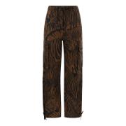 Max Mara Weekend Wide Trousers Brown, Dam