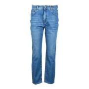 Max Mara Weekend Straight Jeans Blue, Dam