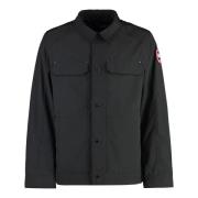 Canada Goose Techno Fabric Jacka med Fickor Black, Herr