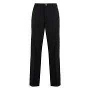 Versace Randiga trackpants med logga Black, Herr